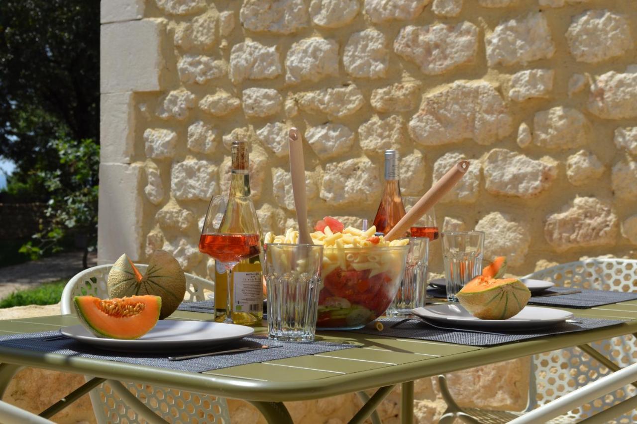 La Romagnolette Bed & Breakfast Saint-Restitut Bagian luar foto