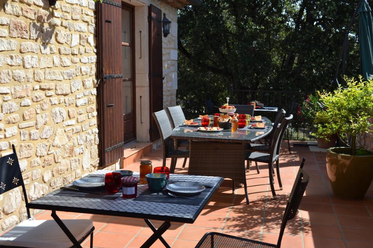 La Romagnolette Bed & Breakfast Saint-Restitut Bagian luar foto