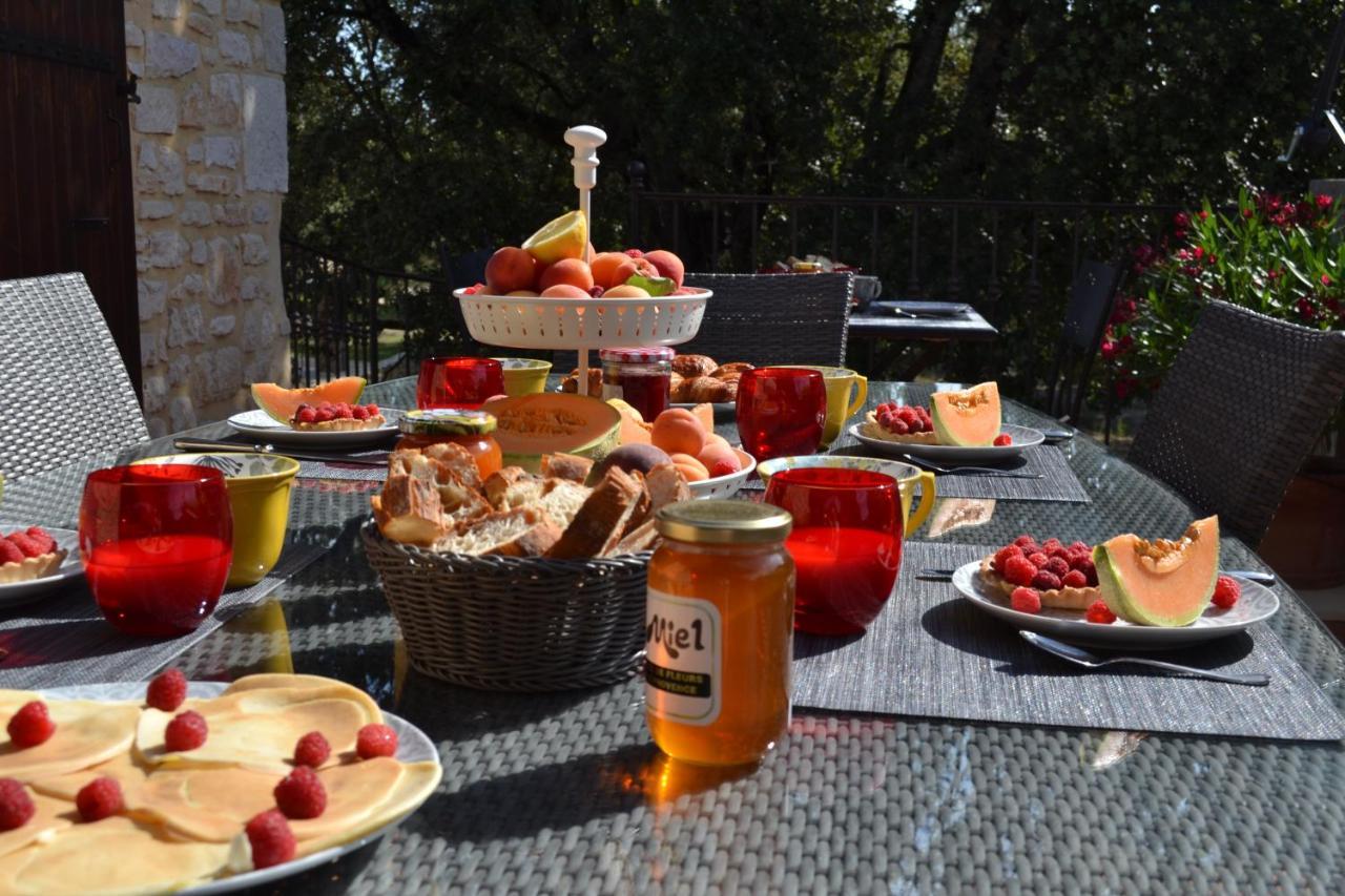 La Romagnolette Bed & Breakfast Saint-Restitut Bagian luar foto
