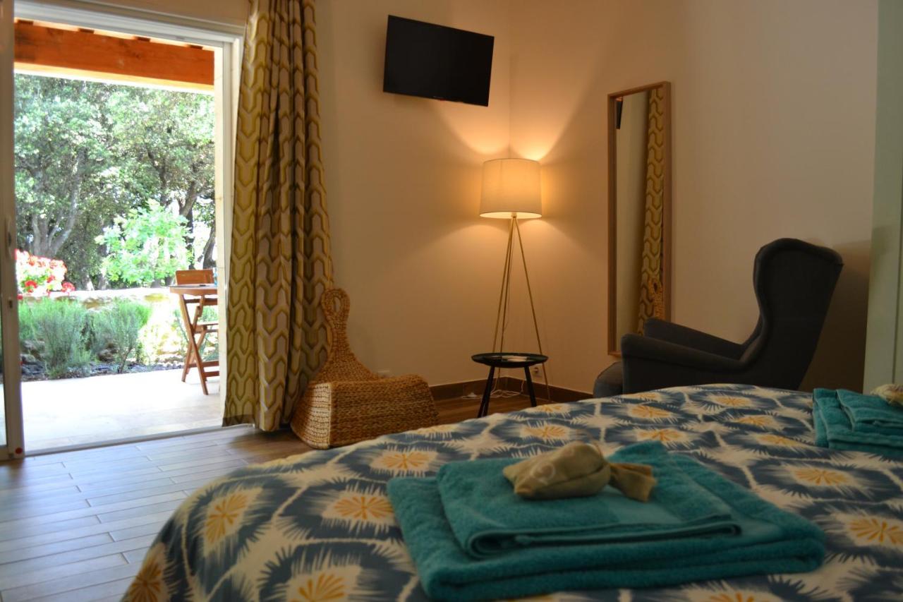 La Romagnolette Bed & Breakfast Saint-Restitut Bagian luar foto